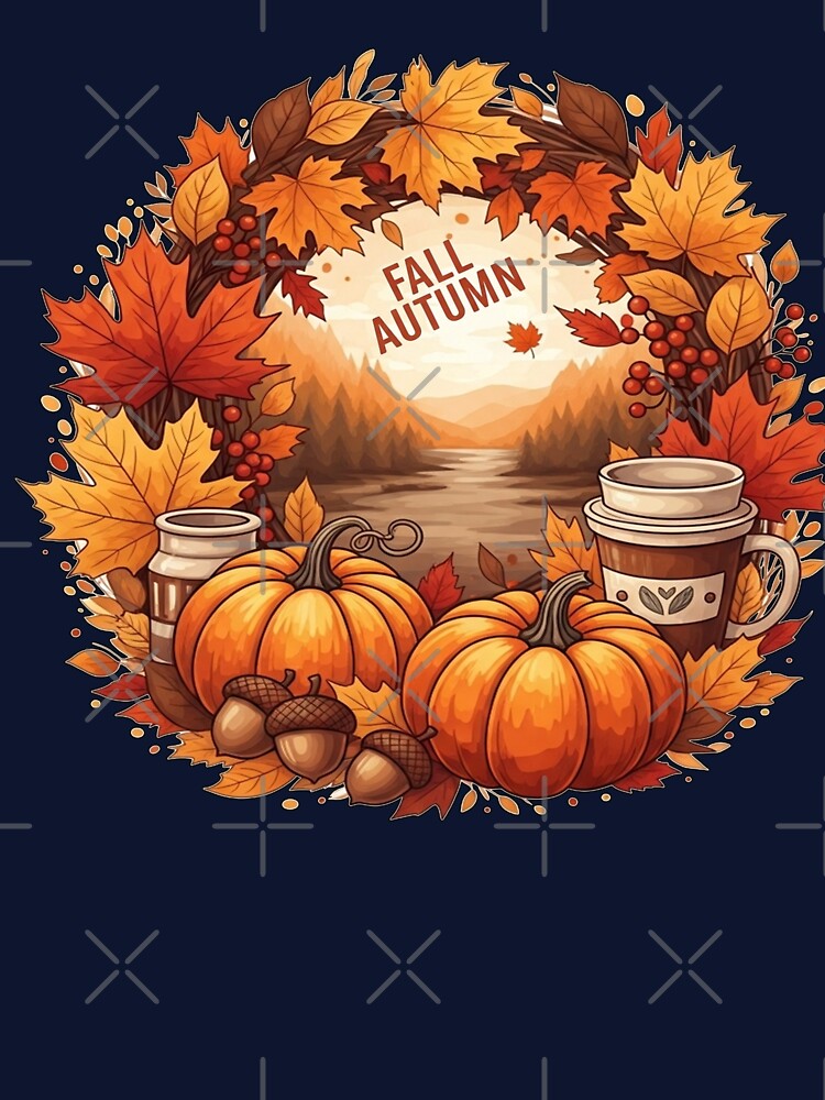 Cozy Autumn Vibes – Falling Leaves & Pumpkin Magic by El Hassan El omari