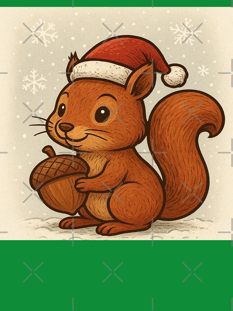 Christmas Squirrel by halibutgoatramb