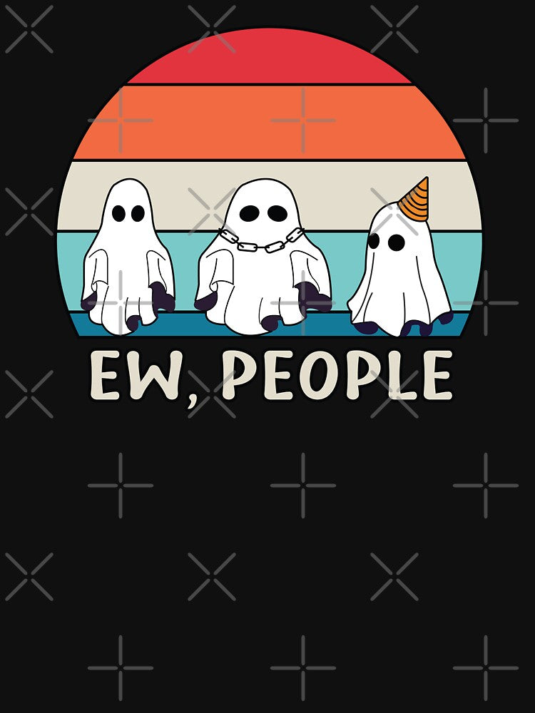 Ew, People Vintage Halloween Ghost by The High Hippo