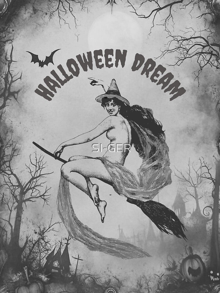 Risqué Vintage Halloween Dream by SI-GER