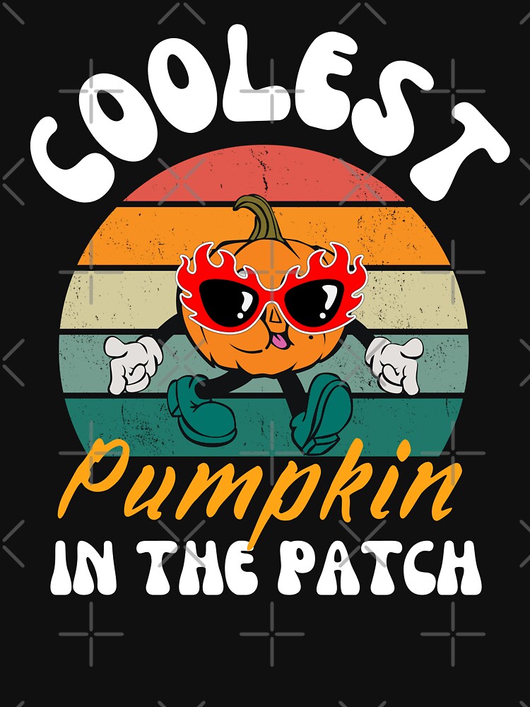 Coolest Pumpkin In The Patch Halloween Boys Girls Vintage - Funny Halloween Costume by ZACK ART