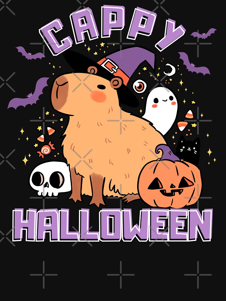 Capybara Halloween happy halloween by Yarafantasyart