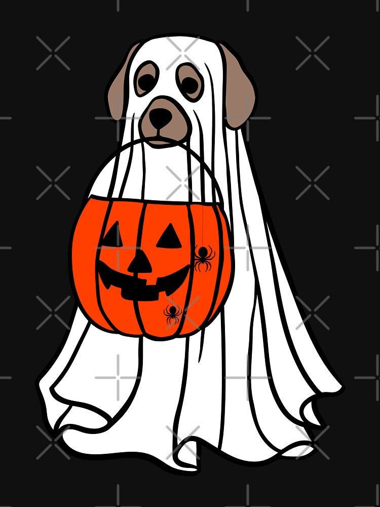 Cute halloween ghost cat by RIXXI HEY CO.