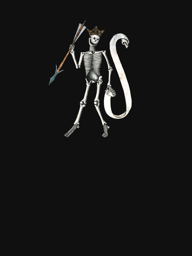 Weird Medieval Skeleton King by elinaarbidane