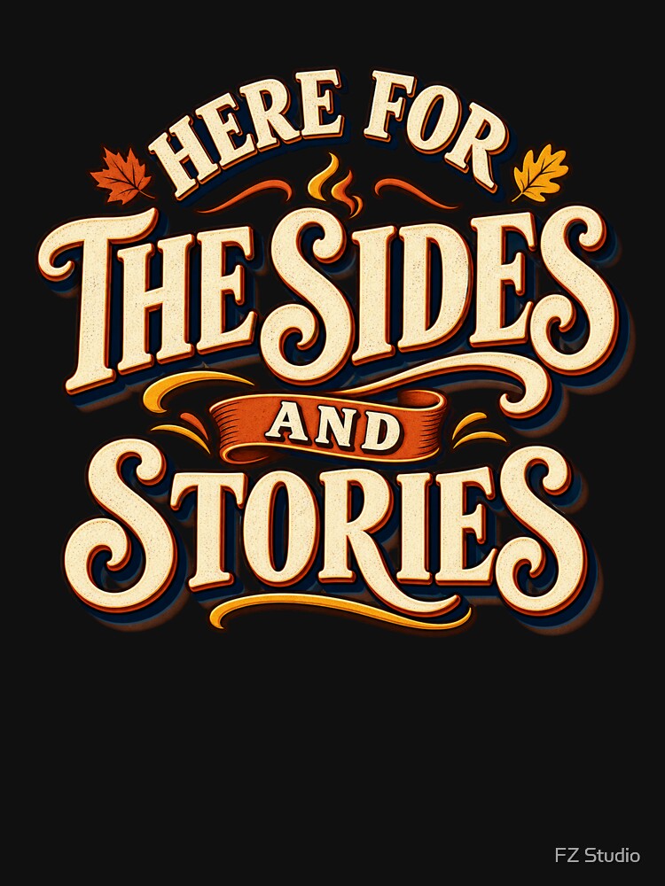Here For The Sides And Stories by FZ Studio