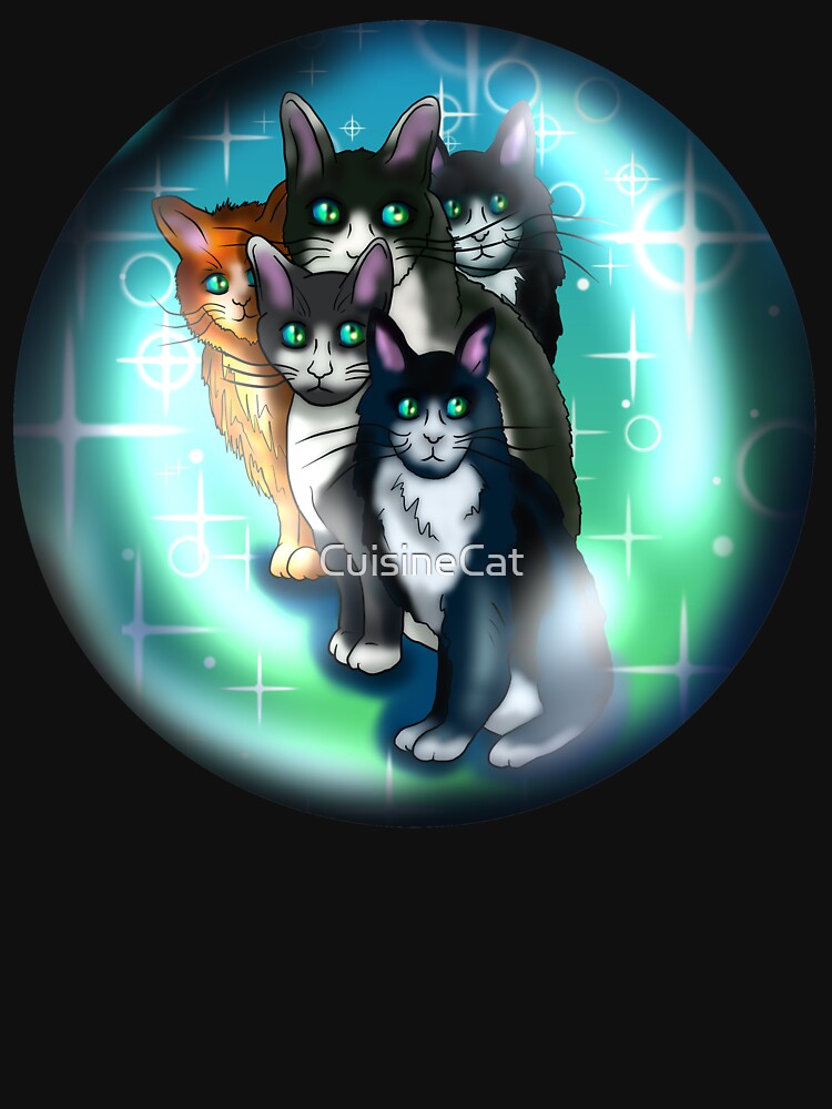 Cute cats in a crystal ball by CuisineCat