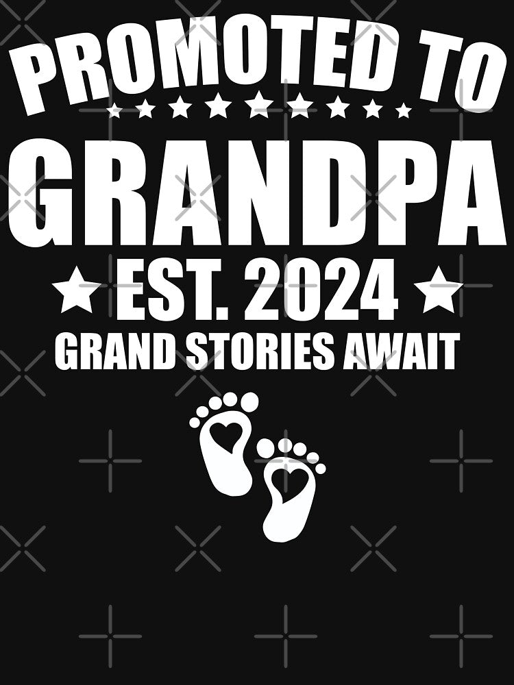 Promoted to Grandpa Est. 2024: Ready for Grand Cuddles by EidosEmporiium