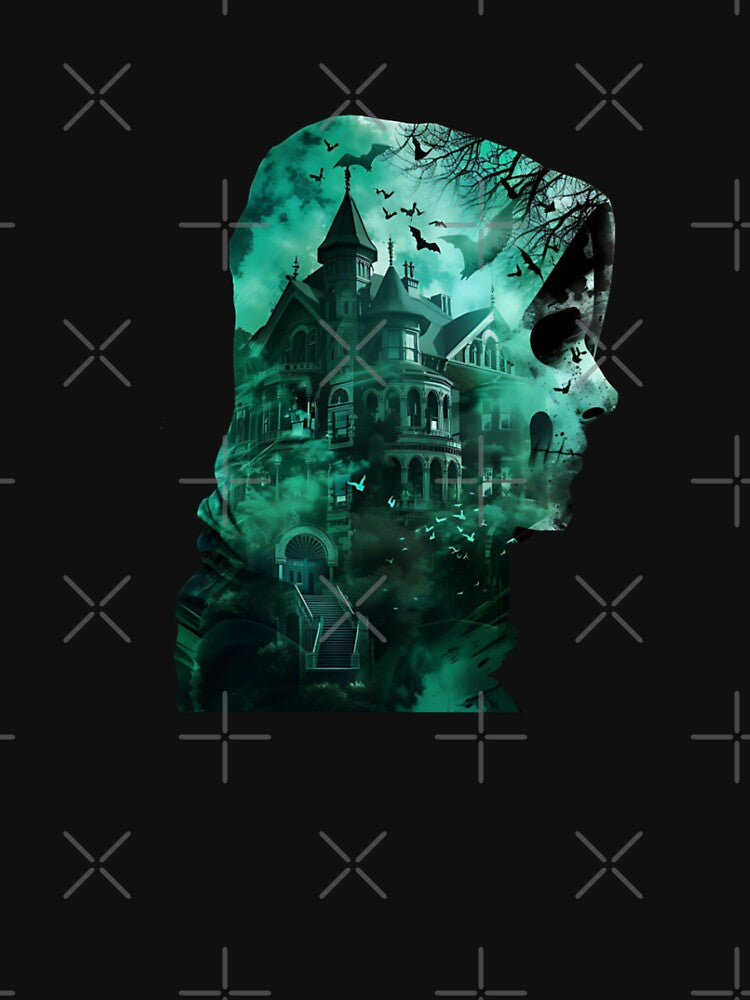 Haunted Reflection | Halloween Hooded by Brand Uno Studio