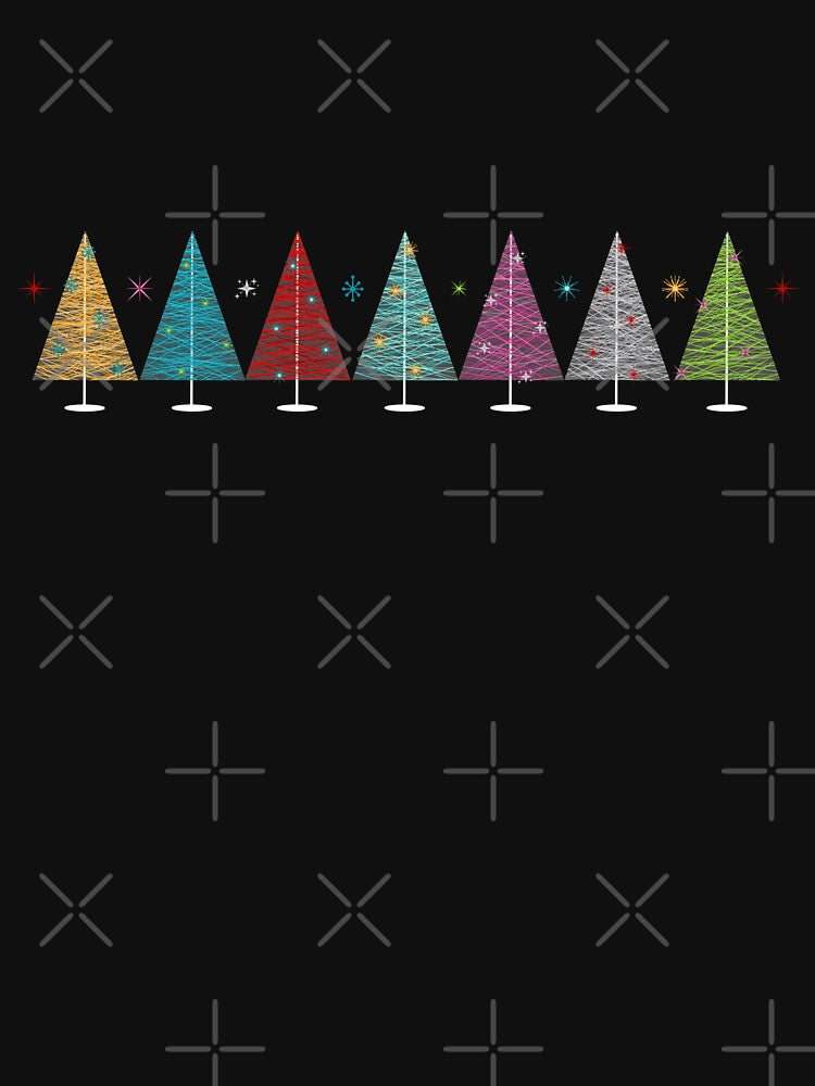 Retro Christmas Tree by WickedRefined - Nicole Demereckis