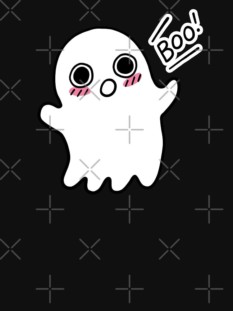 Boo! Cute Spoopy Ghost by lucypooki