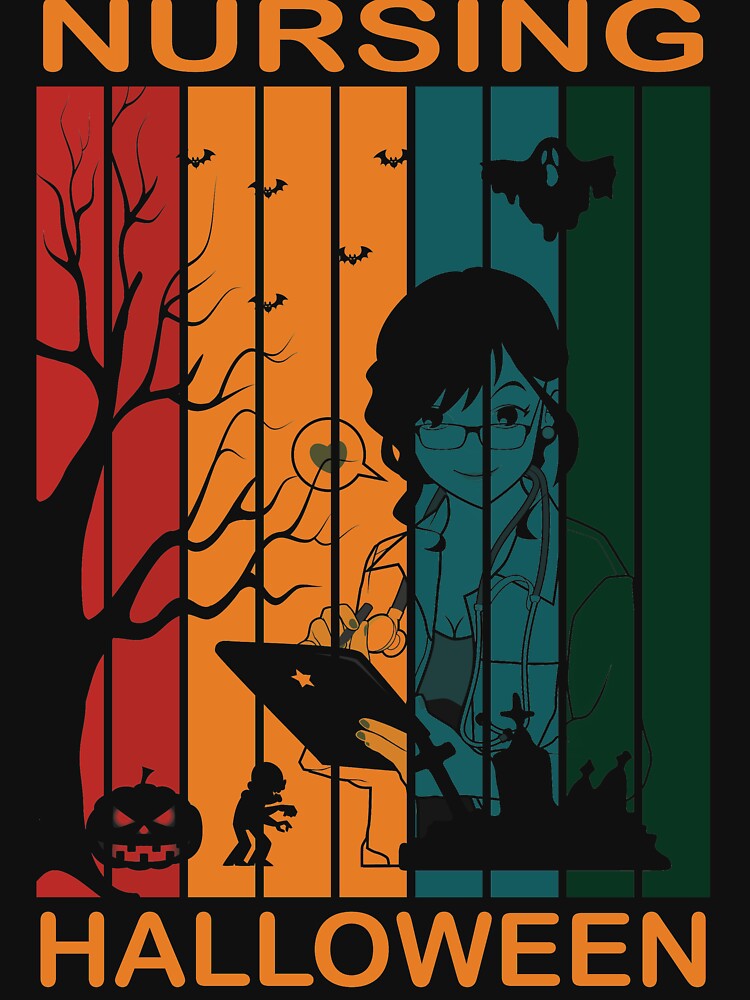 Nursing Halloween t-shirt design by Designer-Squad