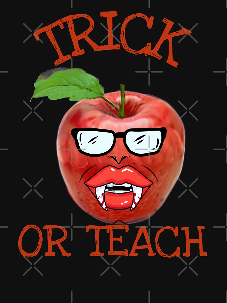 Trick Or Teach Cute Halloween Teacher by Studioapartment