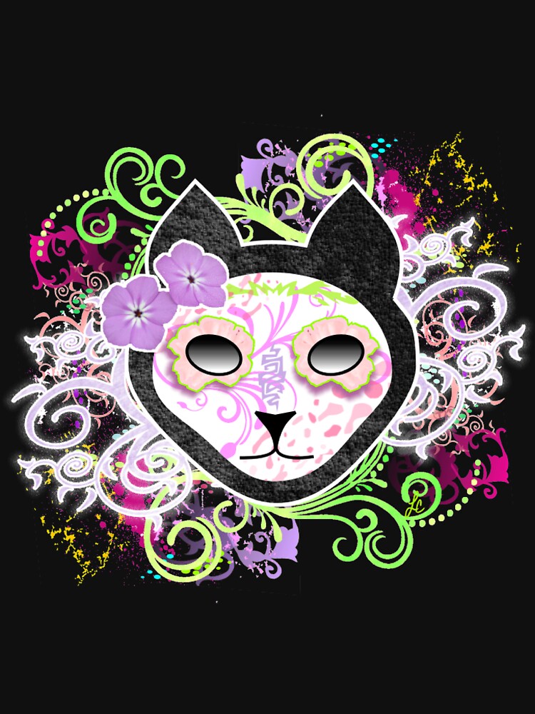 Kitty Sugar Skull by LizzArtistry