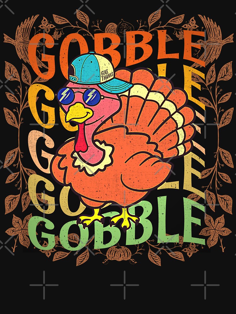 GOBBLE GOBBLE GOBBLE TURKEY by Affyboss6