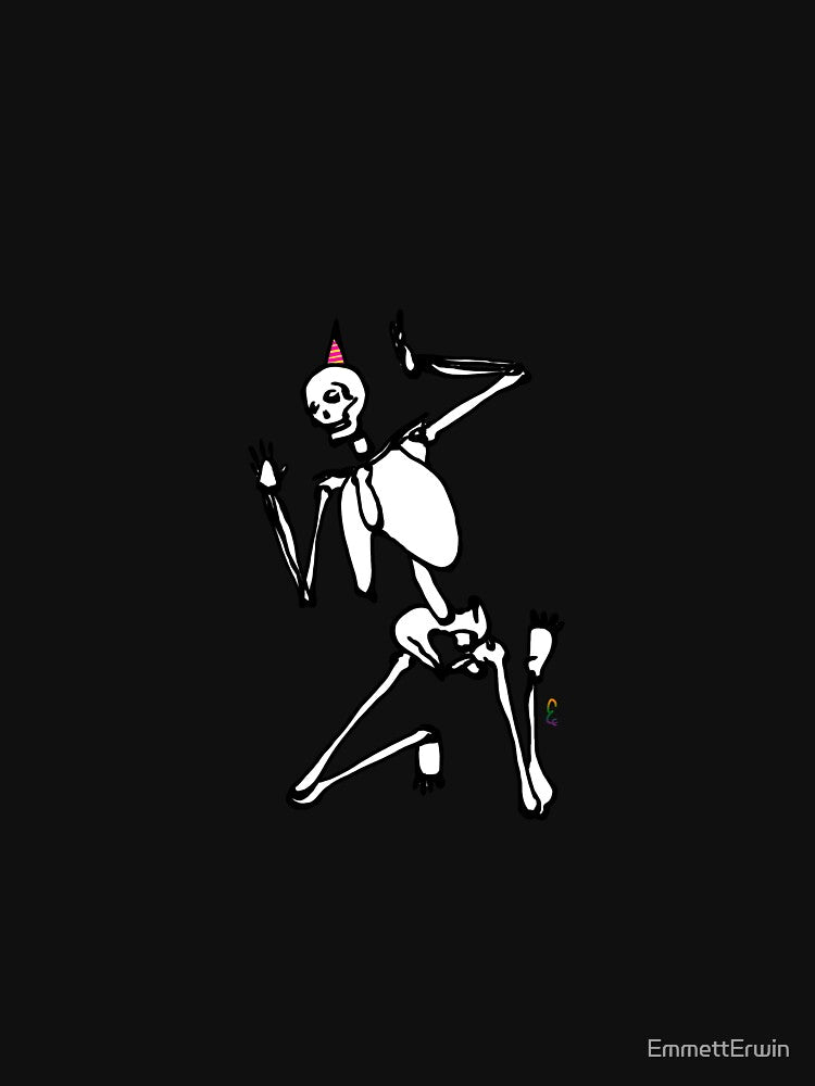 Spooky Dancin' Skeleton by EmmettErwin