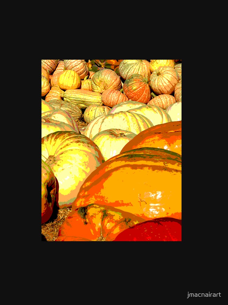 Fall Pumpkins by jmacnairart