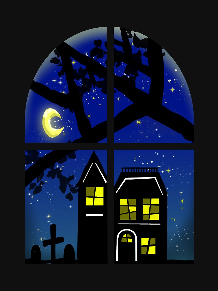 Haunted Window View by mystrozdiy