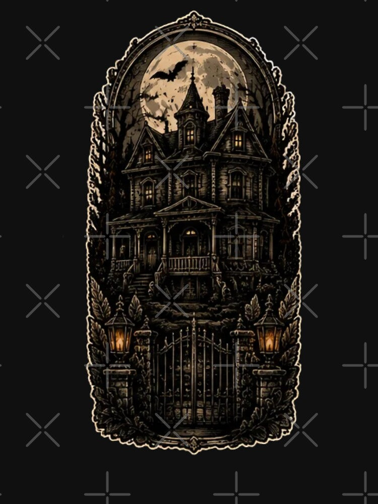 Haunted House Halloween Aesthetic by Harpagann