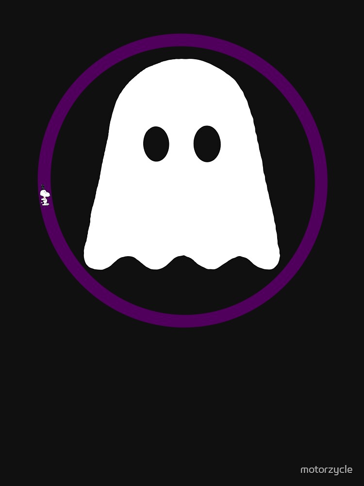 Ghost & dog by motorzycle