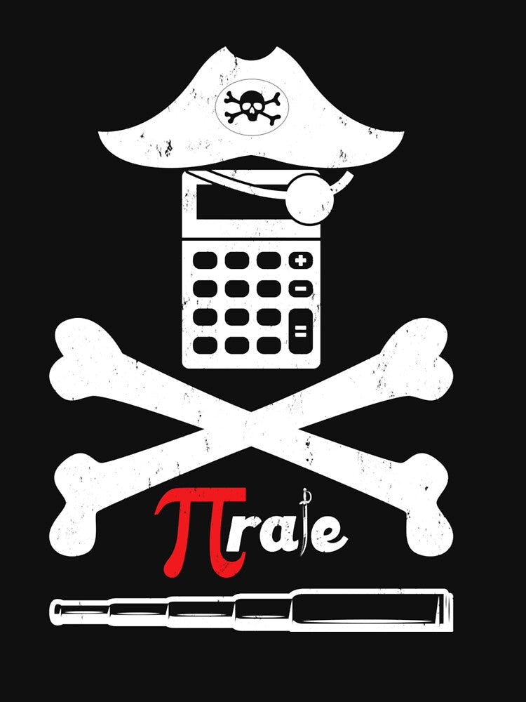 Funny Math Teacher Halloween Pi Pirate by Jacinto-Duke-32