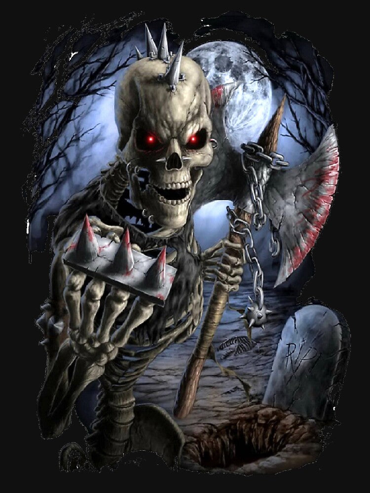 SKELETON WARRIOR by HAUNTERSDEPOT