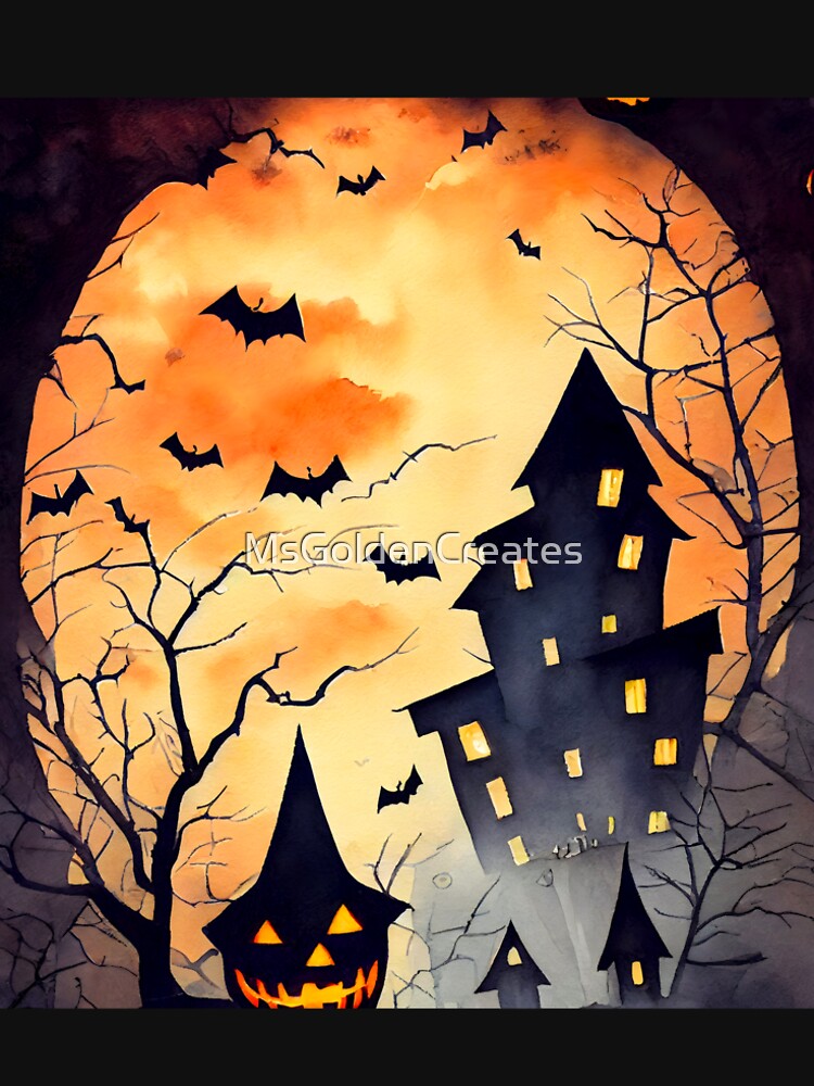 The Creepy Mansion by MsGoldenCreates