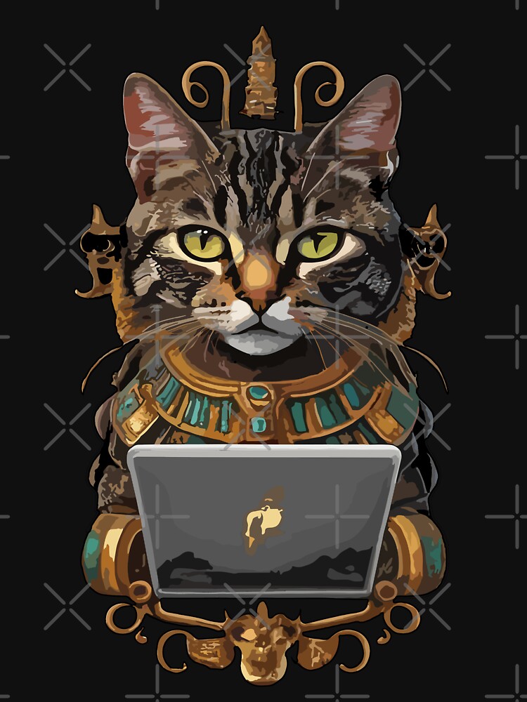 Catvolution Unleashing Cattitude Since Ancient Times by DrawHandArt