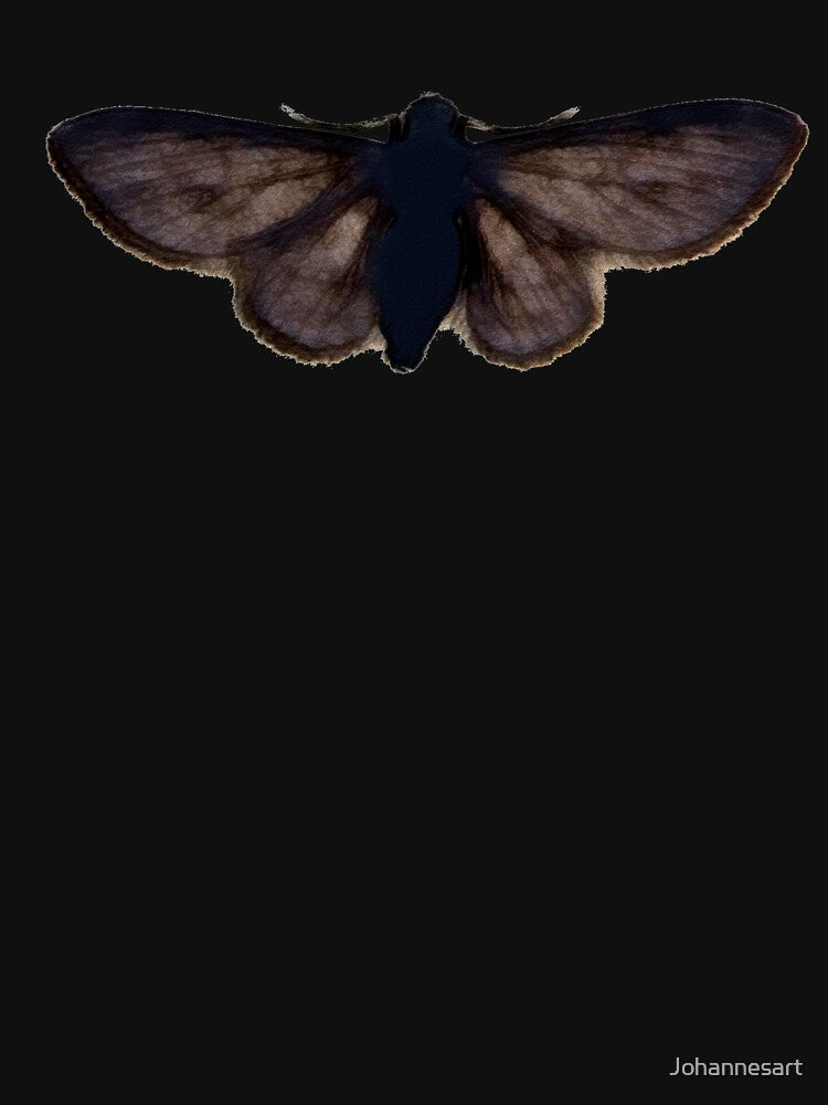Dark Moth tee by Johannesart