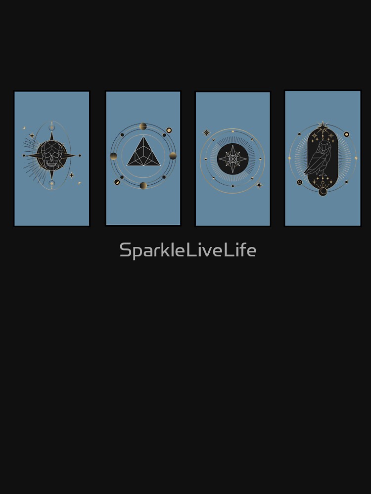 Tarot Cards Spiritual Chakra Symbols by SparkleLiveLife
