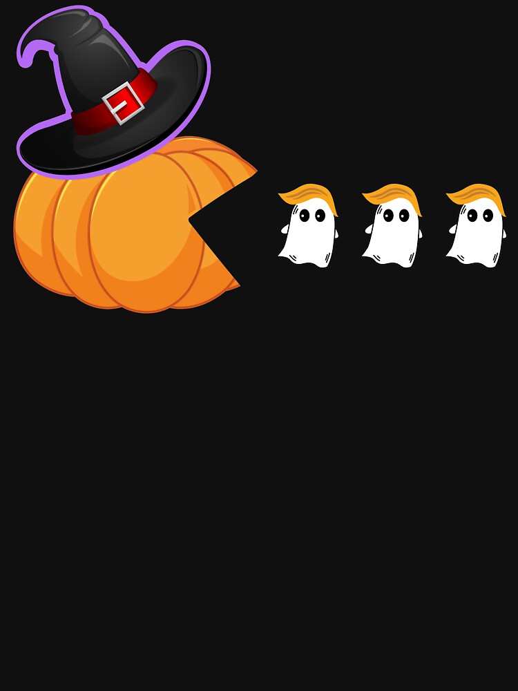 Pumpkin eating ghosts halloween funny pumpkin costume by Jeny Lisa