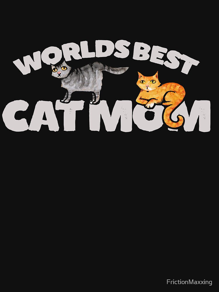 Worlds Best Cat Mom by FrictionMaxxing