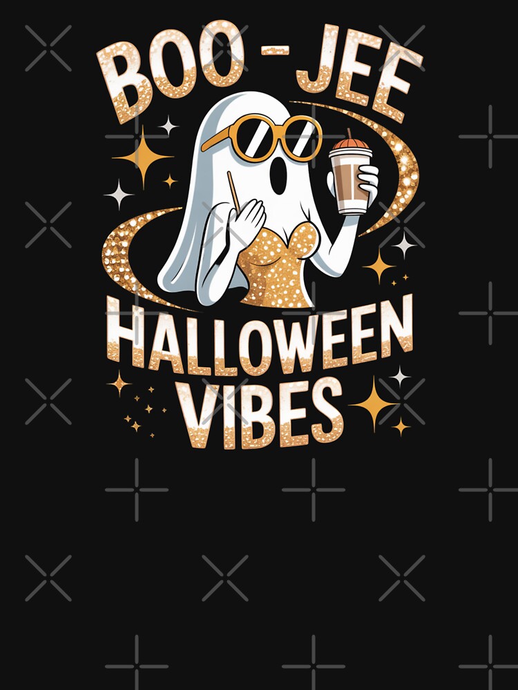 BOO - JEE Halloween Vibes - Glamorous Boujee Ghost by RDRdesign