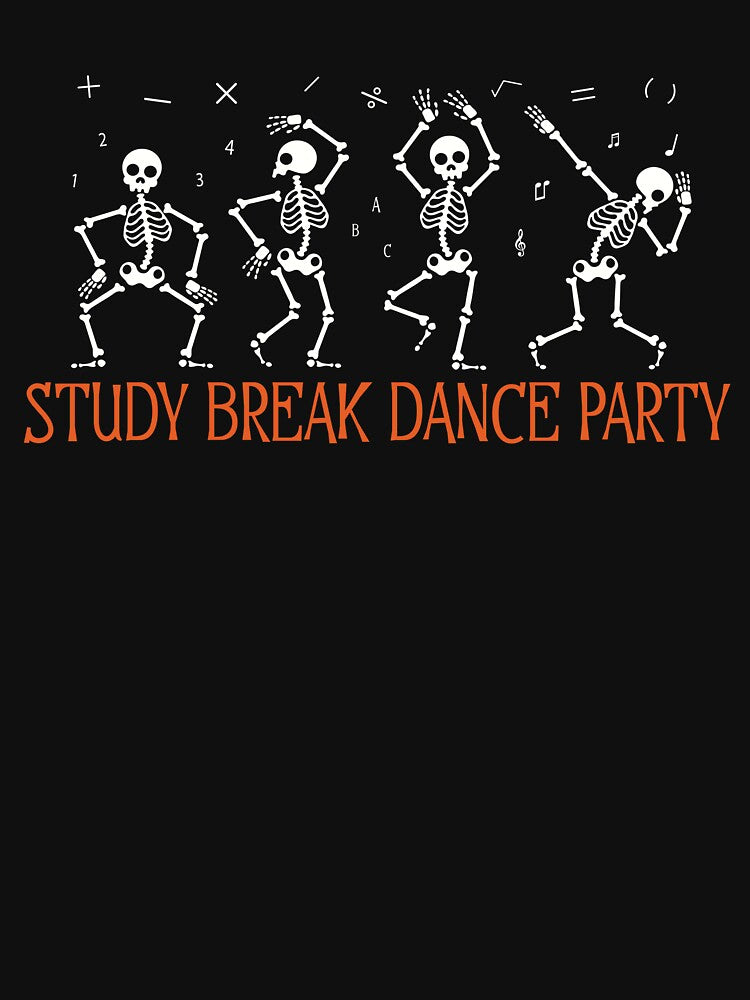 study break dance party, skeleton halloween teacher by MyKaiUS
