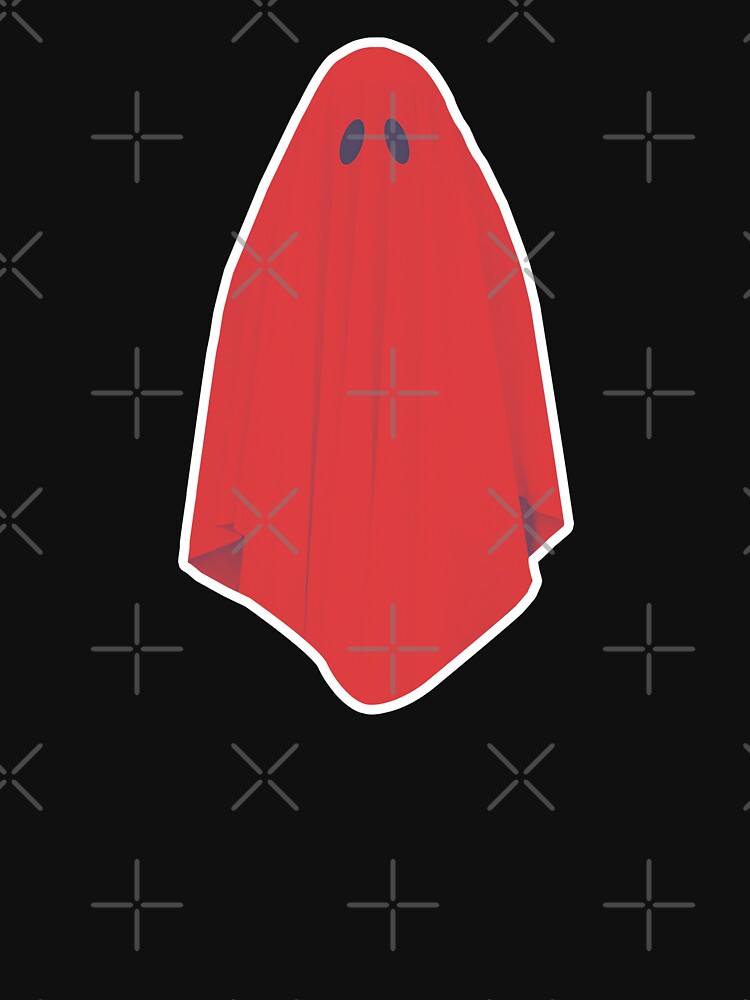 Red Halloween Ghost by syfufi