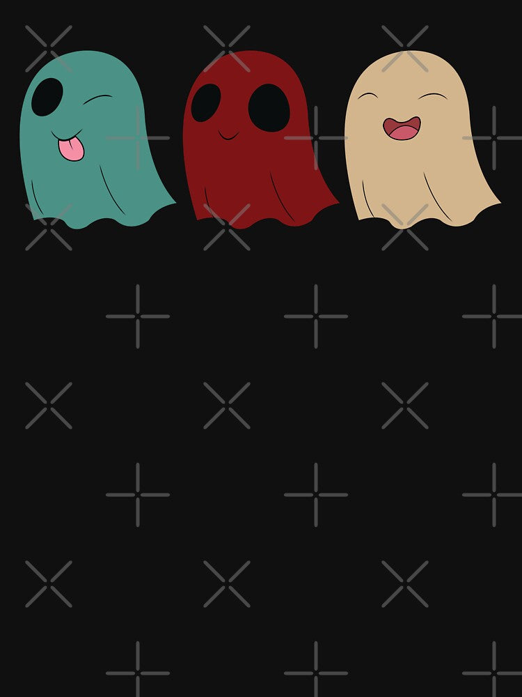 Three Cute Ghosts – Vintage Halloween Vibes by Cannaxes Studio