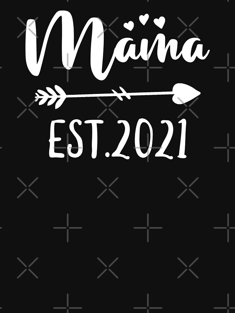 New mom est 2021, International Women's Day 2021, pregnancy announcement, womens day gift, gift for mom, gift for womens day by Majesticoo