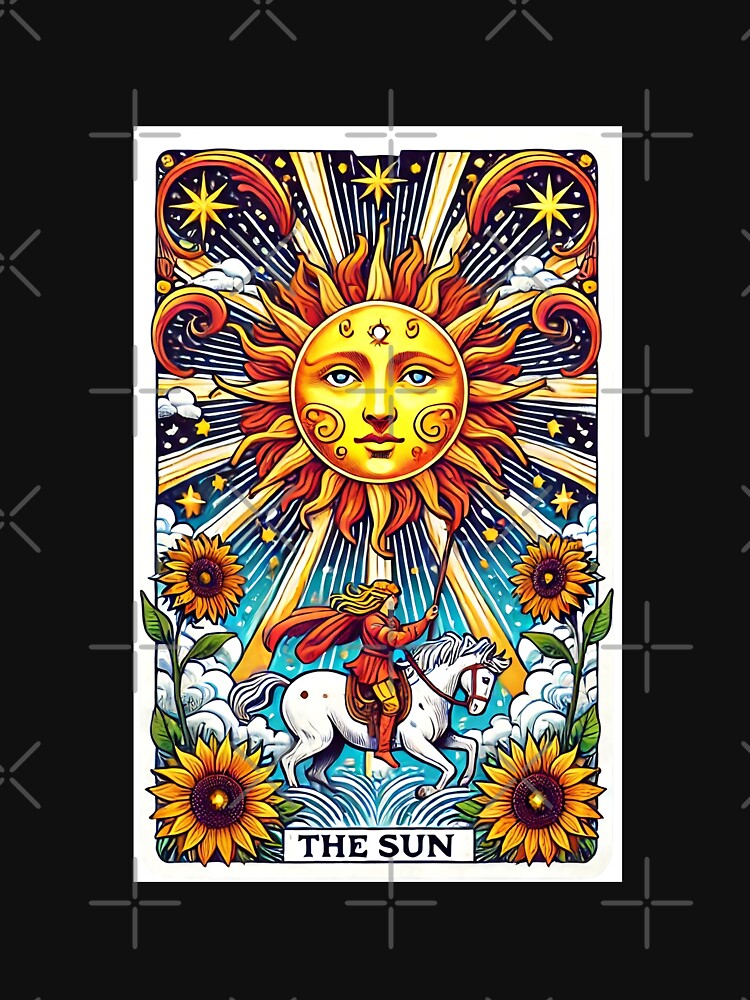 Radiant Sun Tarot Card by LizzyLooDoo Designs