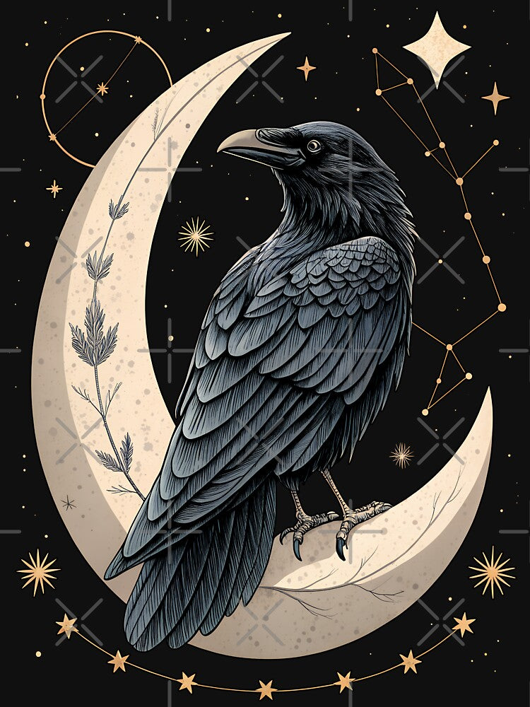 Celestial Raven by SolombraArt