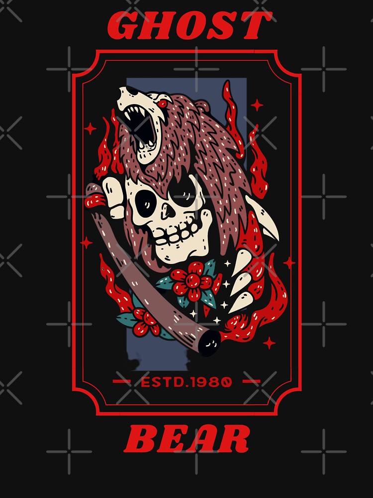 Zombie Creepy Kawaii Teddy Bear - Ghost Bear by bsrishika