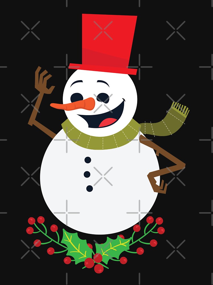 Dancing Snowman Christmas by URBANBOX