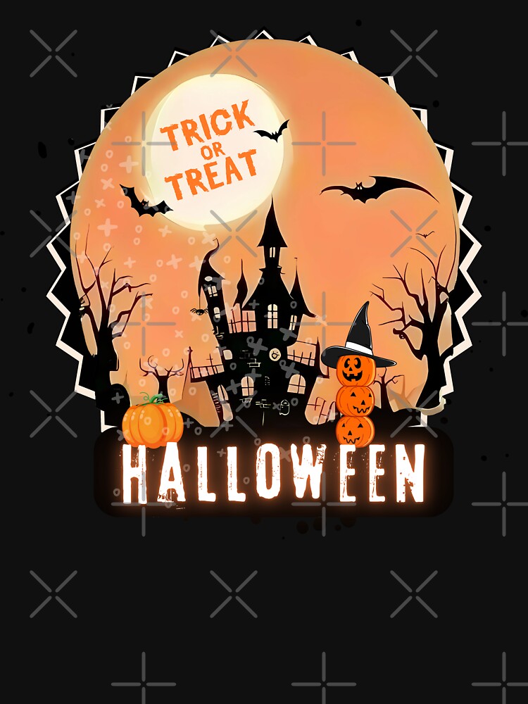 Vintage Halloween - Trick or Treat: Retro Spooky Design by cabana.space