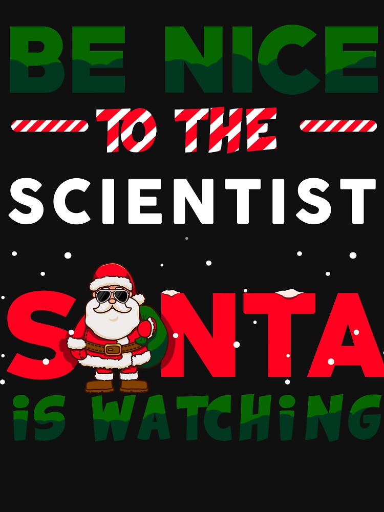 Scientist christmas funny shirt by drimel