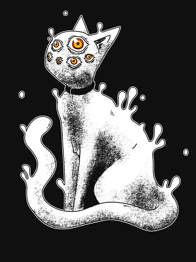 Creepycat by leomarart