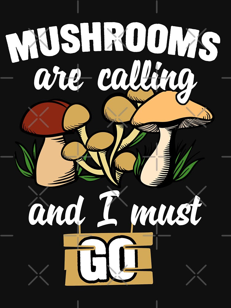 Mushrooms Are Calling And I Must Go by hadicazvysavaca