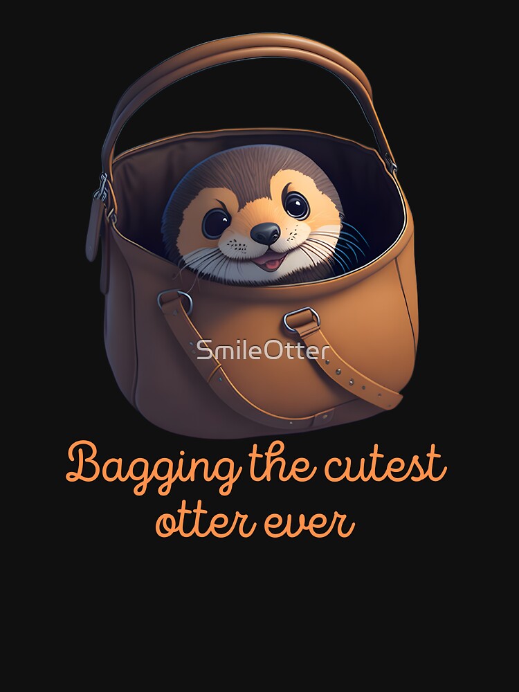 Bagging the cutest otter ever by SmileOtter