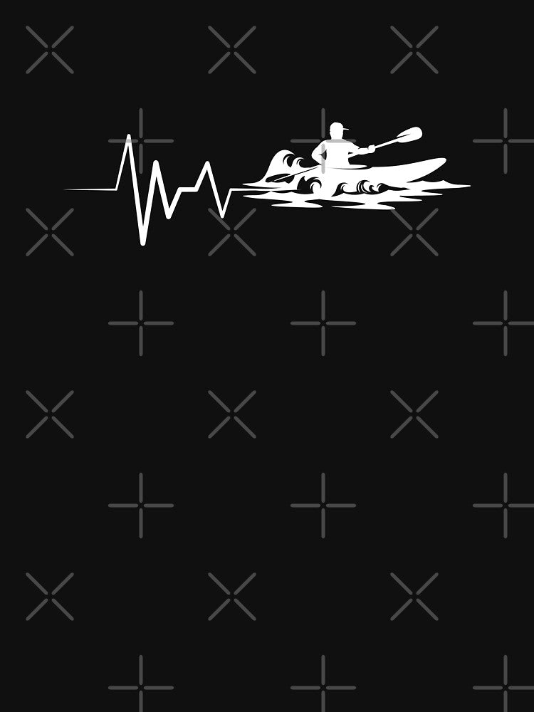 Kayaking Heartbeat canoeing near me cool feelfree for dad by JustCrafted