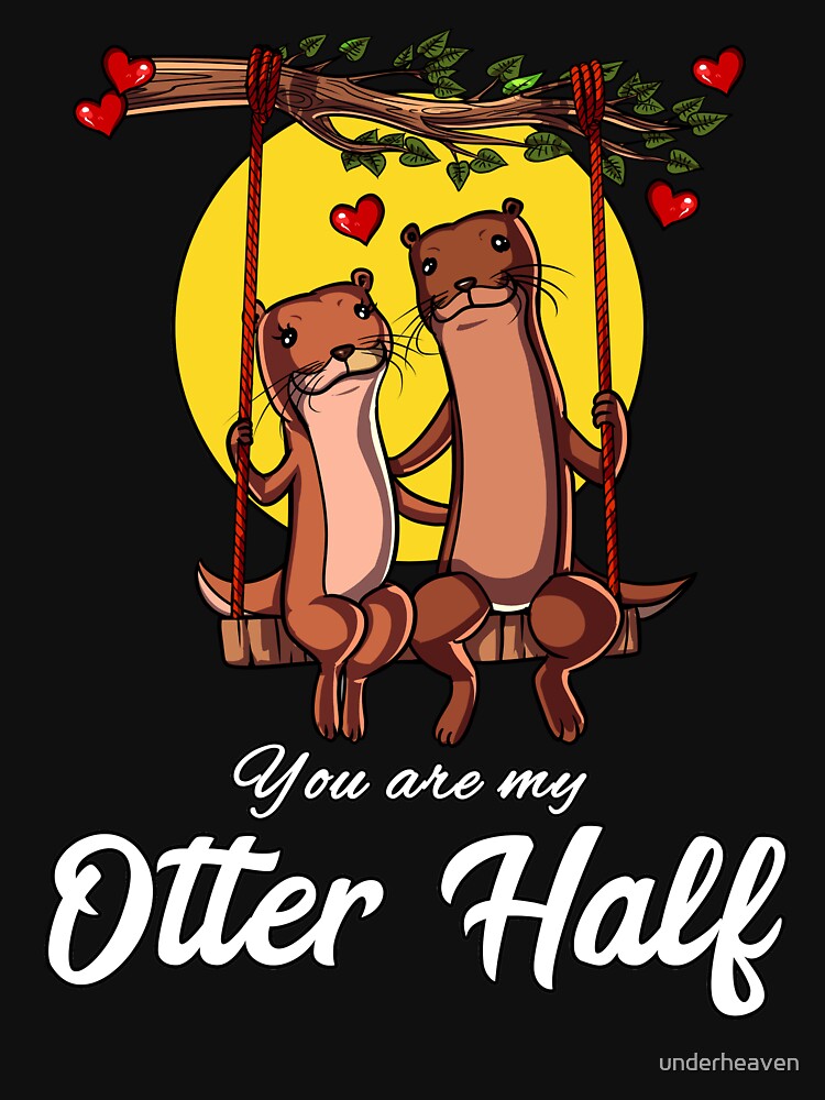 My Otter Half Cute Couple by underheaven