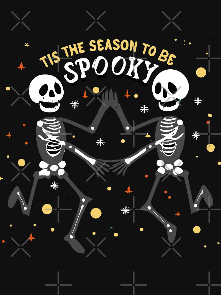 skeleton dancing, tis the season to be spooky by ShawishArt
