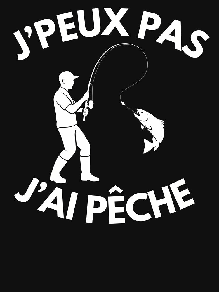 Gone Fishing – Realistic Fisherman Silhouette – Fishing Passion by OTSC