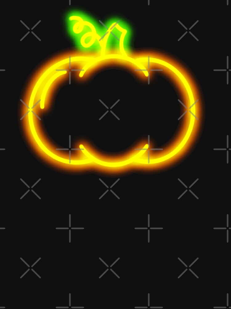 Neon Pumpkin by MirandaPandaBoo